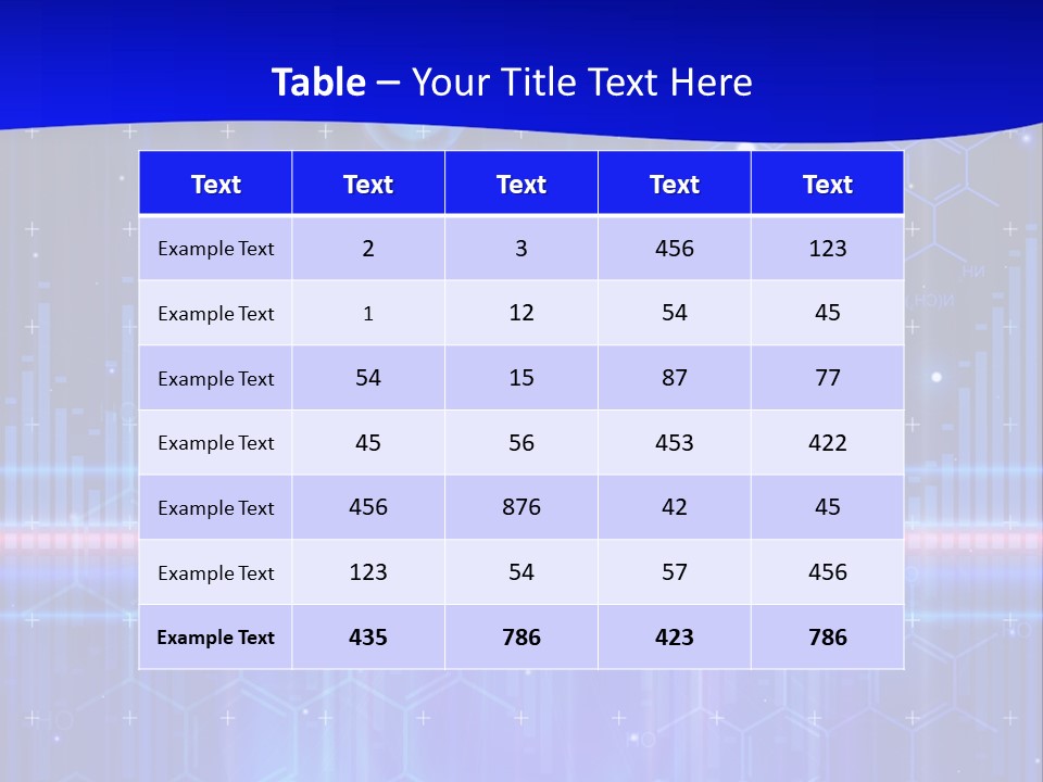 Digitally Abstract Illustration PowerPoint Template