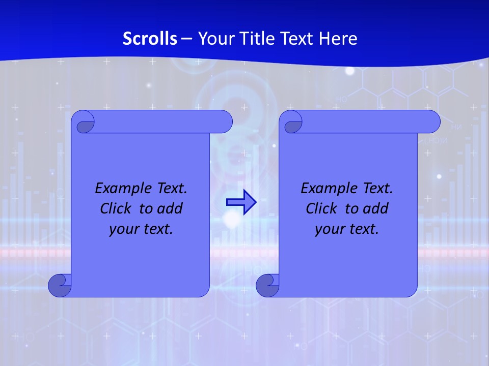 Digitally Abstract Illustration PowerPoint Template