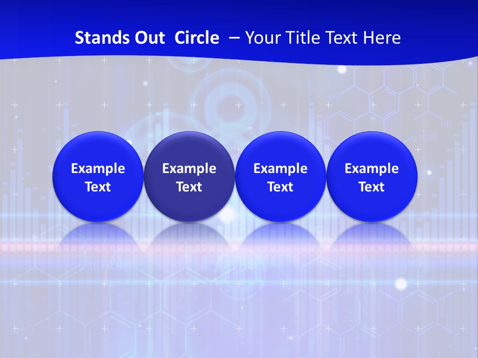 Digitally Abstract Illustration PowerPoint Template