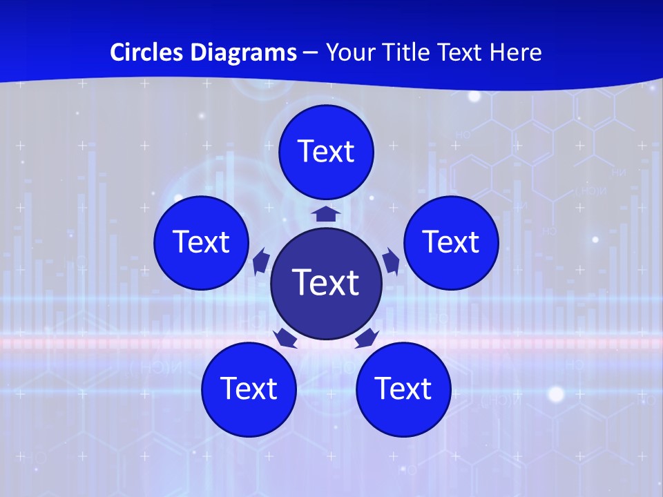 Digitally Abstract Illustration PowerPoint Template