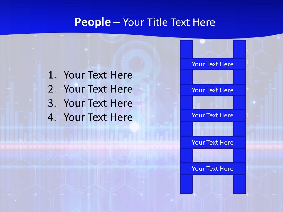 Digitally Abstract Illustration PowerPoint Template