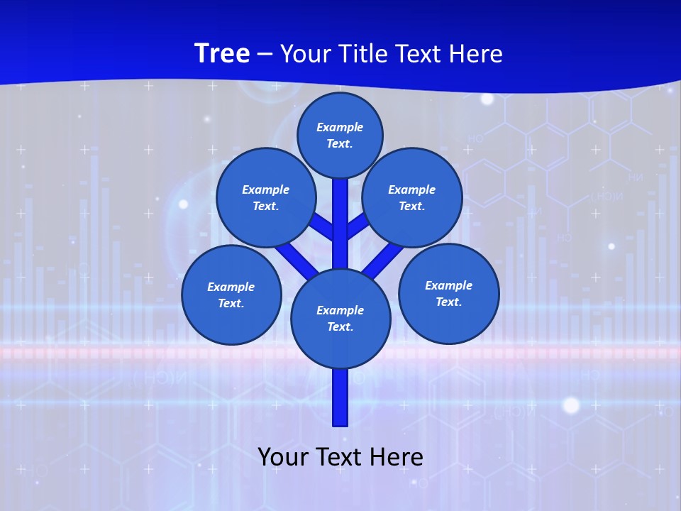 Digitally Abstract Illustration PowerPoint Template