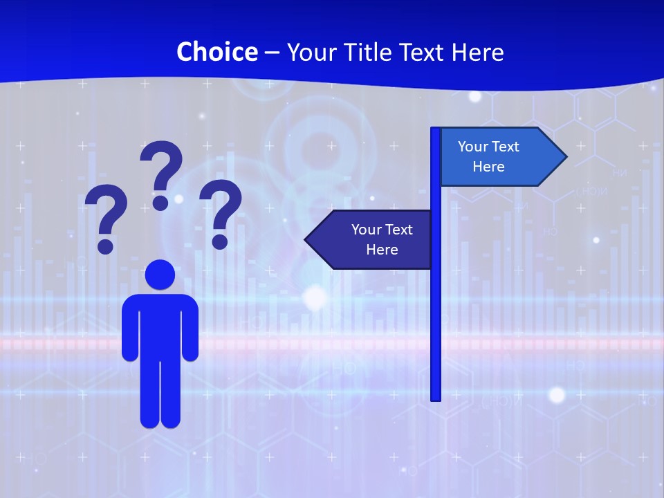 Digitally Abstract Illustration PowerPoint Template