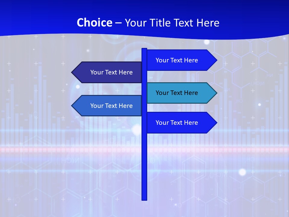 Digitally Abstract Illustration PowerPoint Template
