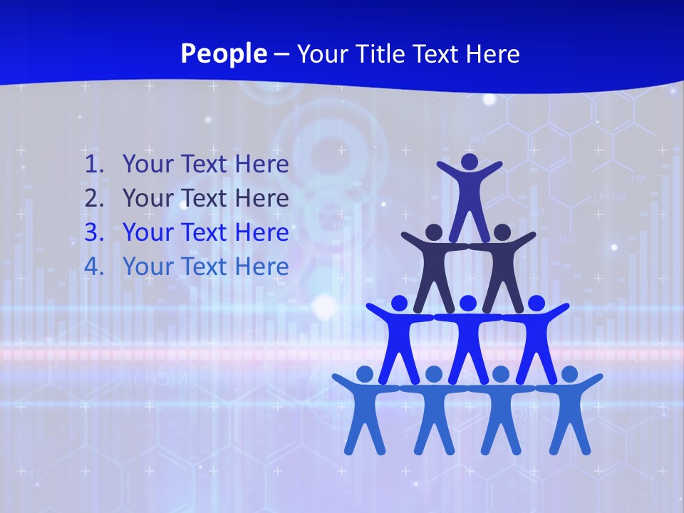 Digitally Abstract Illustration PowerPoint Template