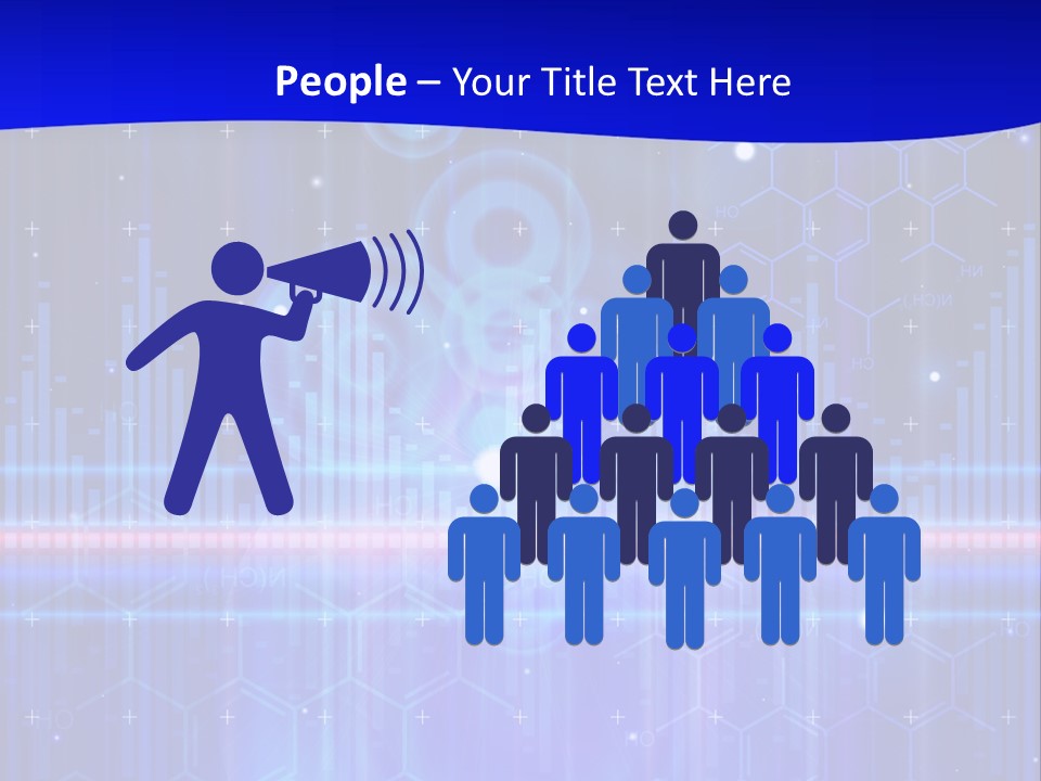 Digitally Abstract Illustration PowerPoint Template