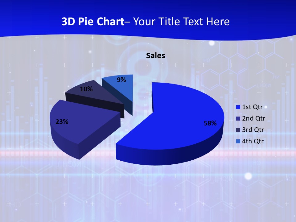 Digitally Abstract Illustration PowerPoint Template