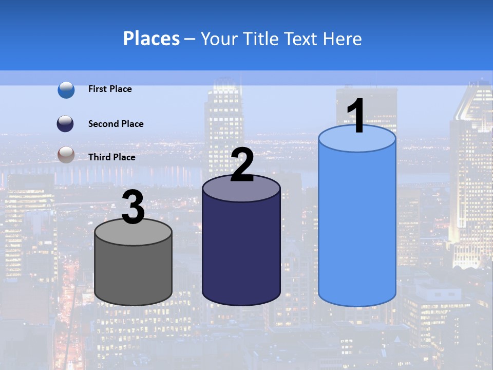 Urban View Street PowerPoint Template