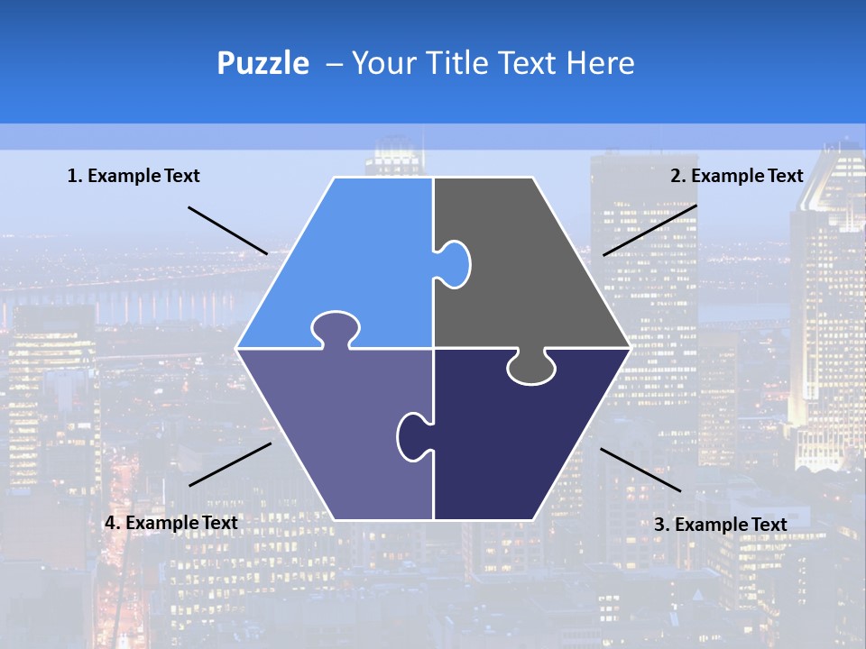 Urban View Street PowerPoint Template