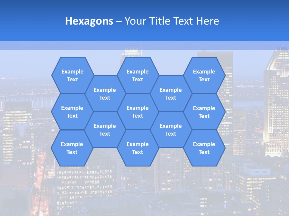 Urban View Street PowerPoint Template