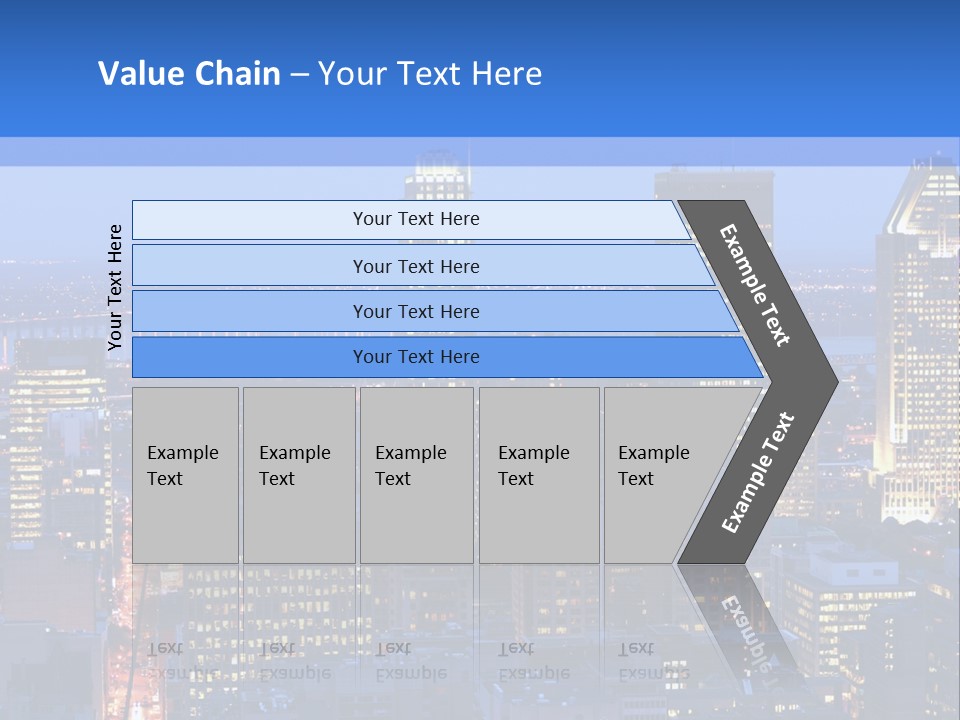 Urban View Street PowerPoint Template