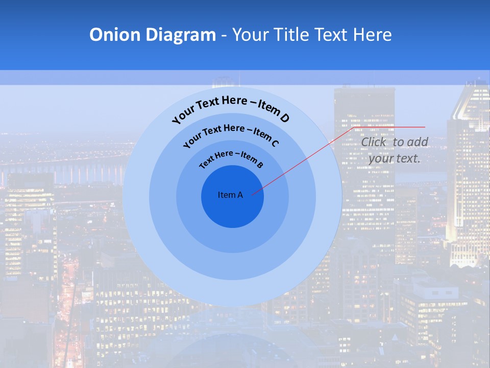 Urban View Street PowerPoint Template