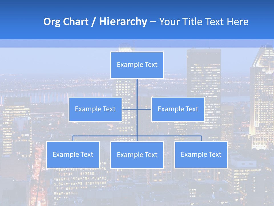 Urban View Street PowerPoint Template