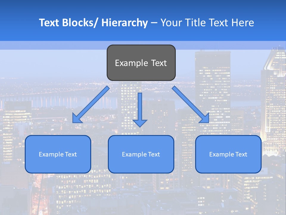 Urban View Street PowerPoint Template
