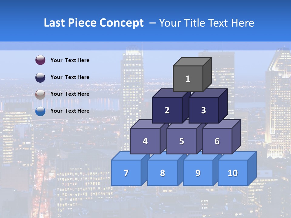 Urban View Street PowerPoint Template