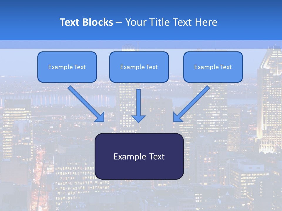 Urban View Street PowerPoint Template