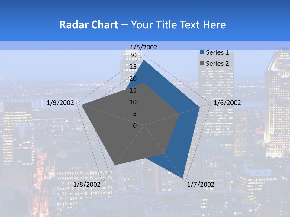 Urban View Street PowerPoint Template