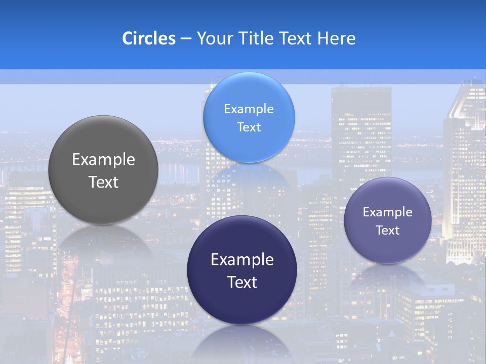 Urban View Street PowerPoint Template