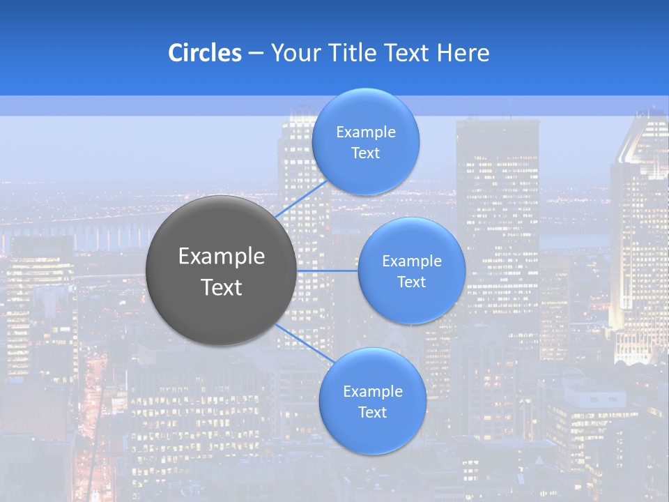 Urban View Street PowerPoint Template