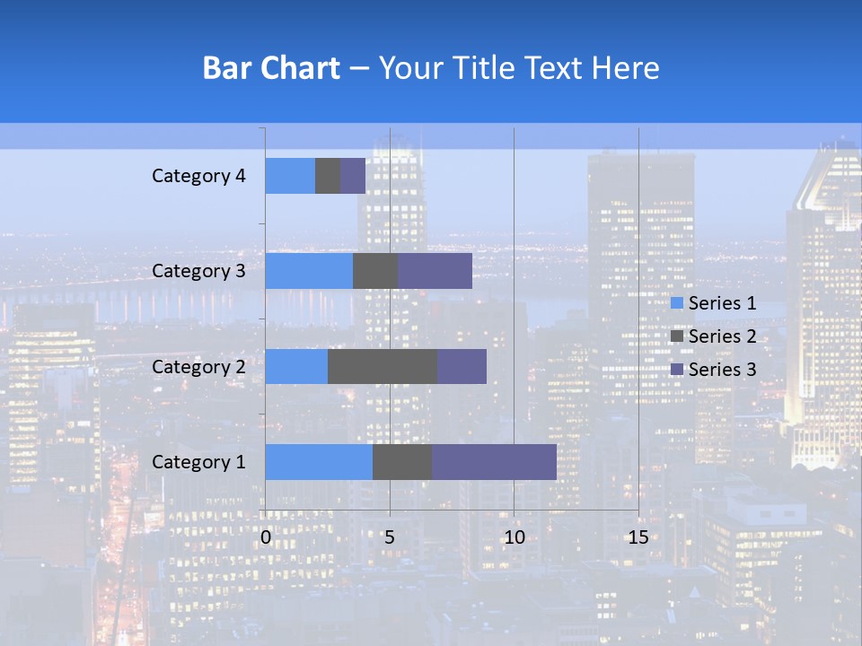 Urban View Street PowerPoint Template