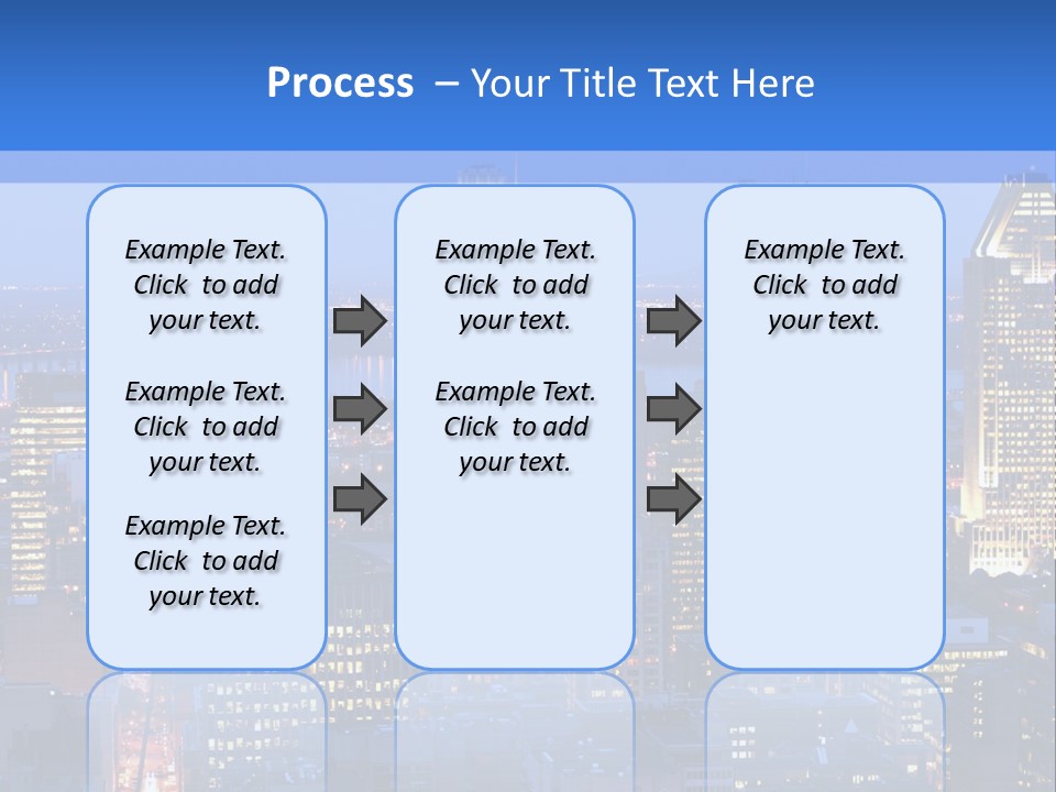 Urban View Street PowerPoint Template