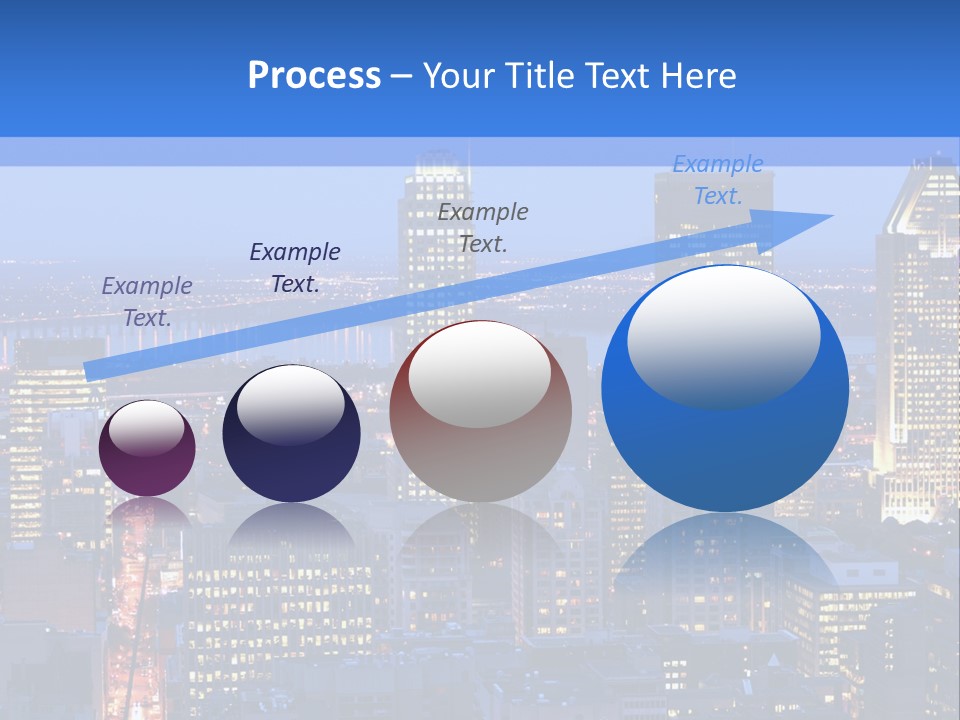 Urban View Street PowerPoint Template