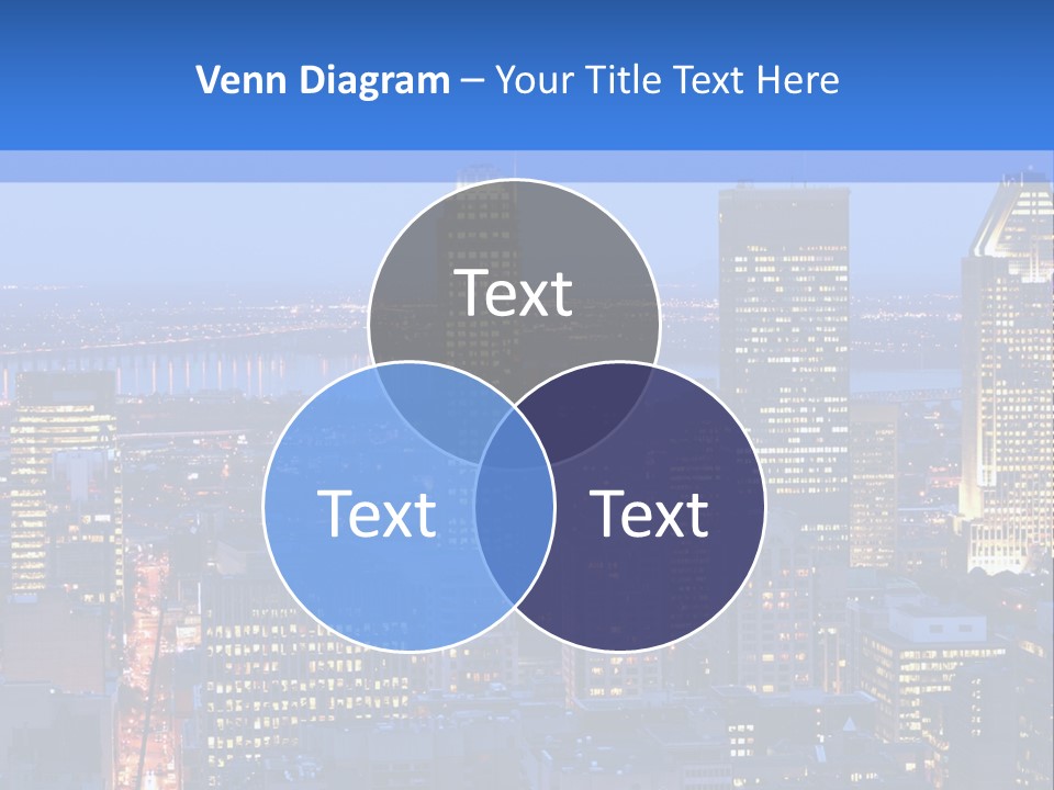 Urban View Street PowerPoint Template