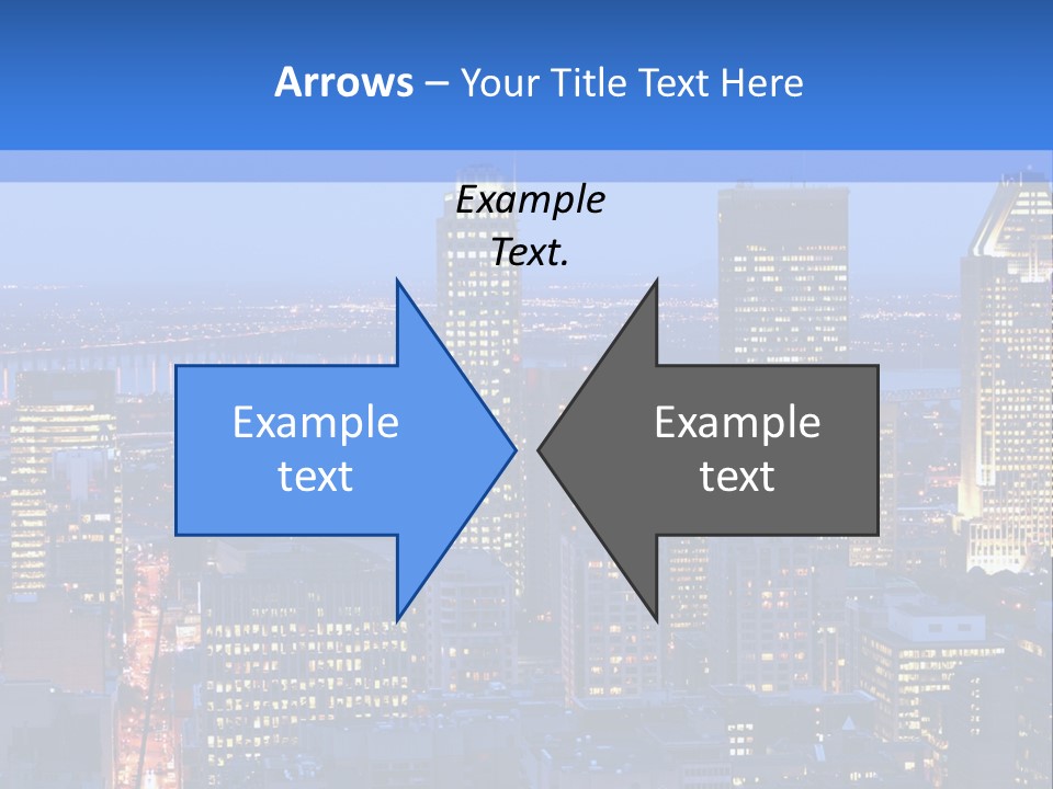 Urban View Street PowerPoint Template