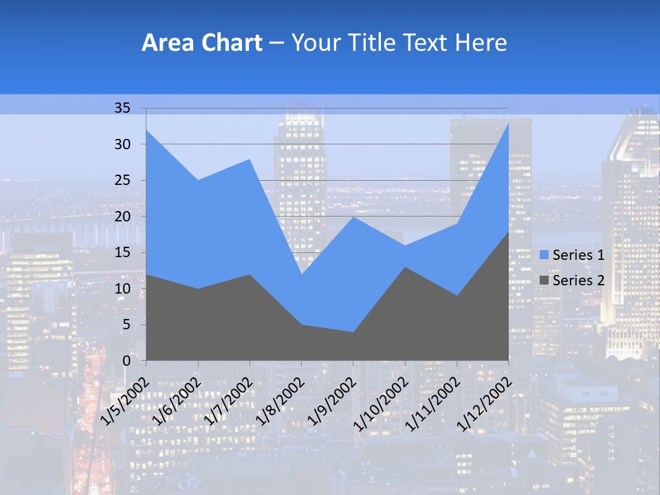 Urban View Street PowerPoint Template