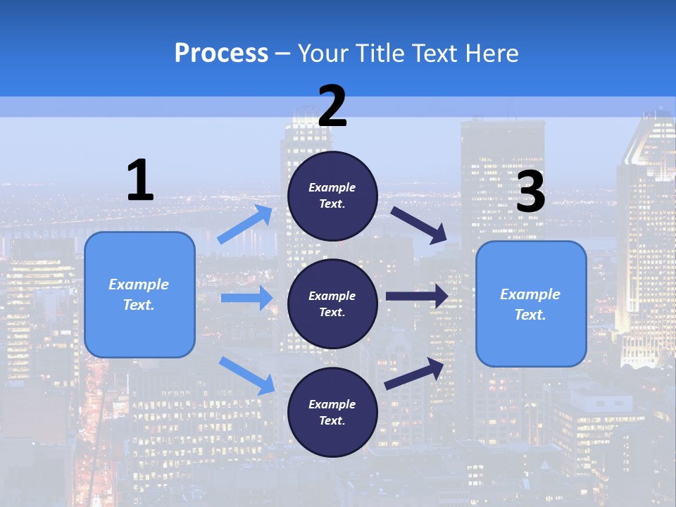 Urban View Street PowerPoint Template