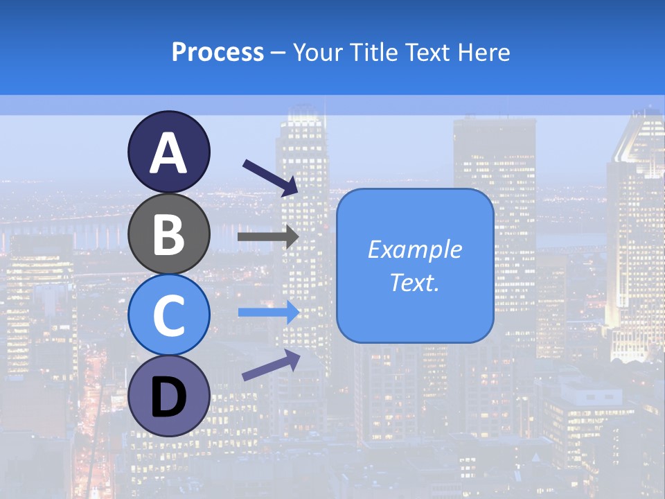 Urban View Street PowerPoint Template