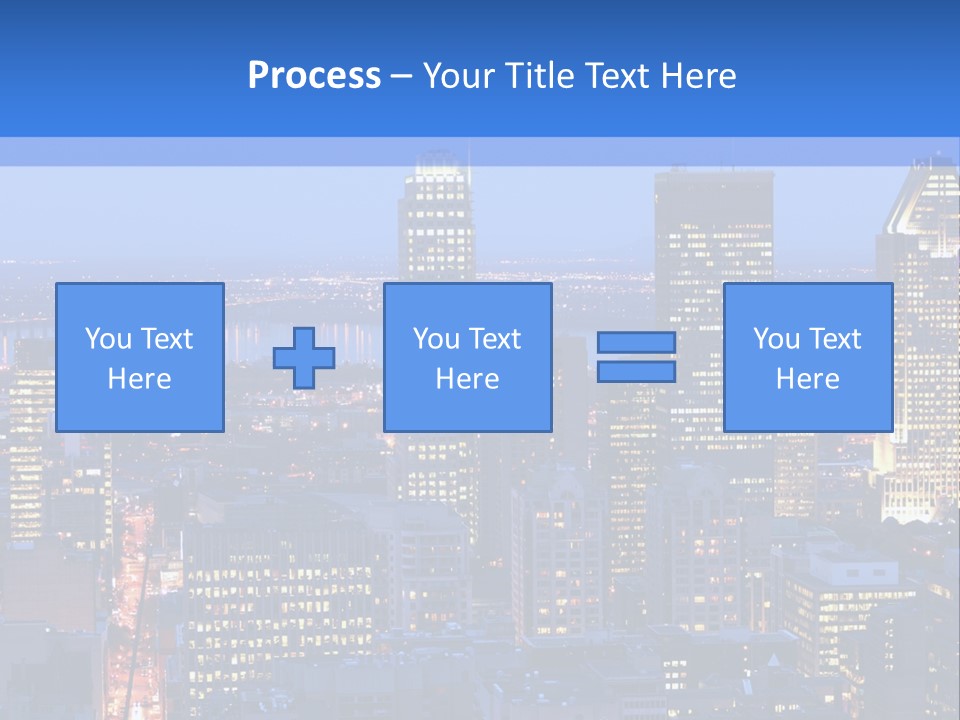 Urban View Street PowerPoint Template
