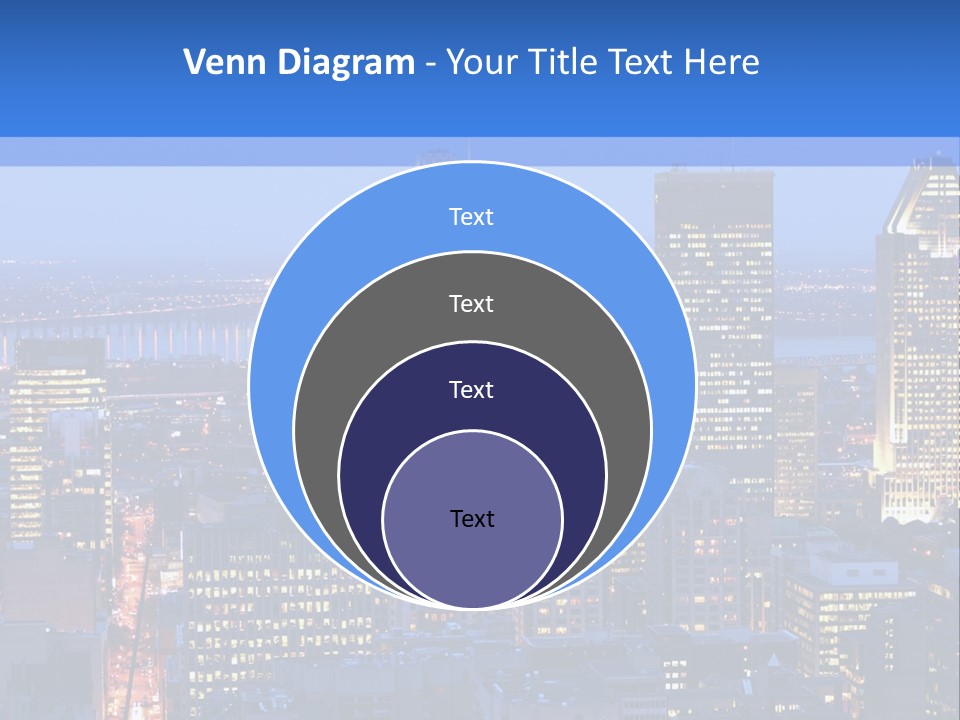 Urban View Street PowerPoint Template