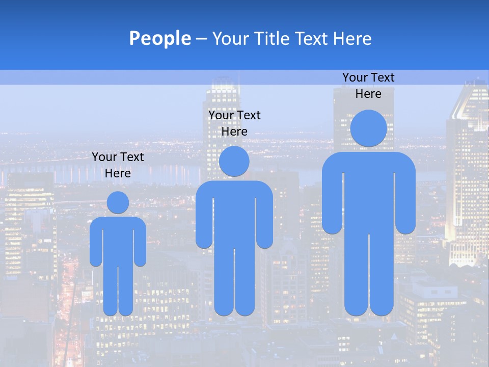 Urban View Street PowerPoint Template