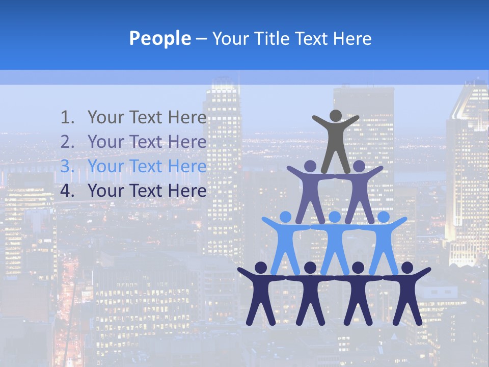 Urban View Street PowerPoint Template