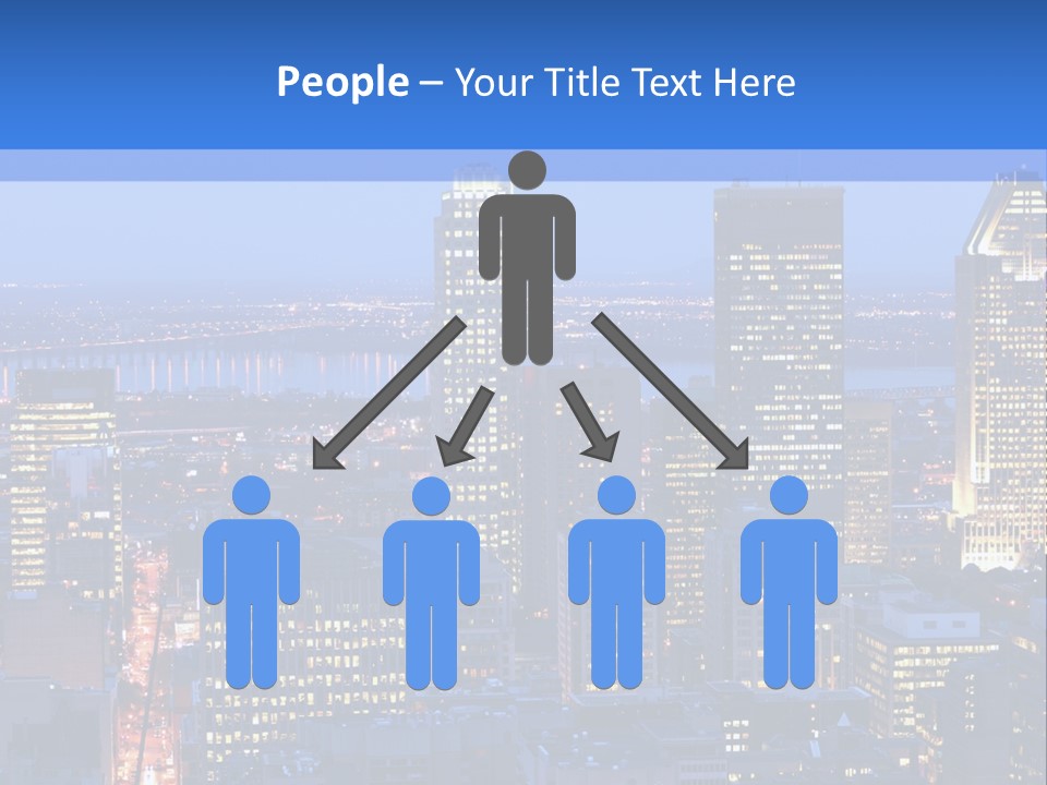 Urban View Street PowerPoint Template