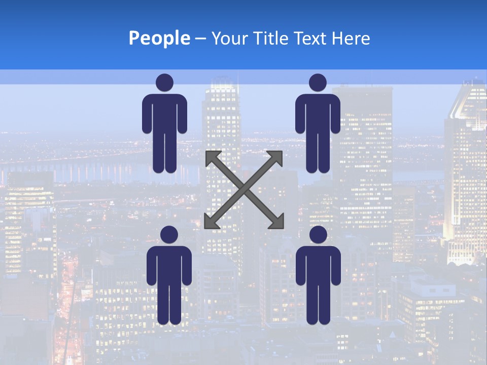 Urban View Street PowerPoint Template