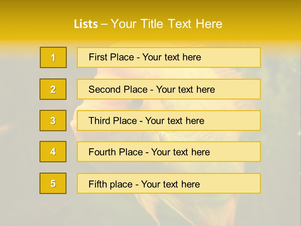 Tropical Wildlife Light PowerPoint Template