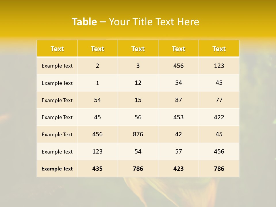 Tropical Wildlife Light PowerPoint Template