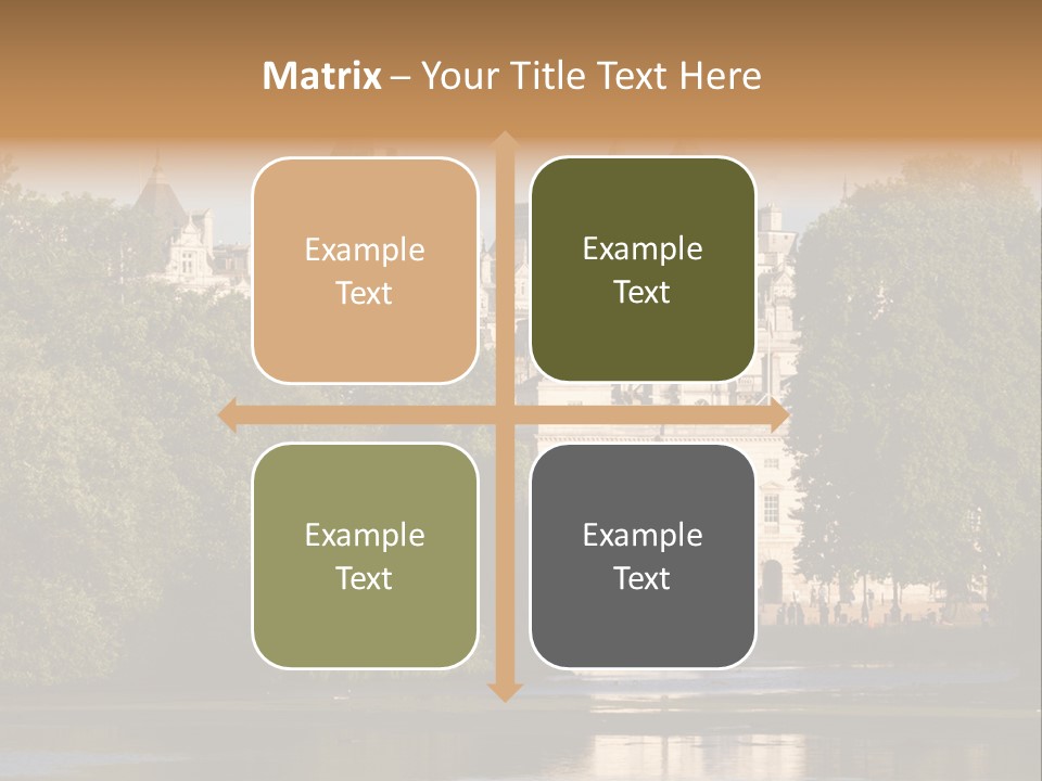 Horse Guard Lake James PowerPoint Template