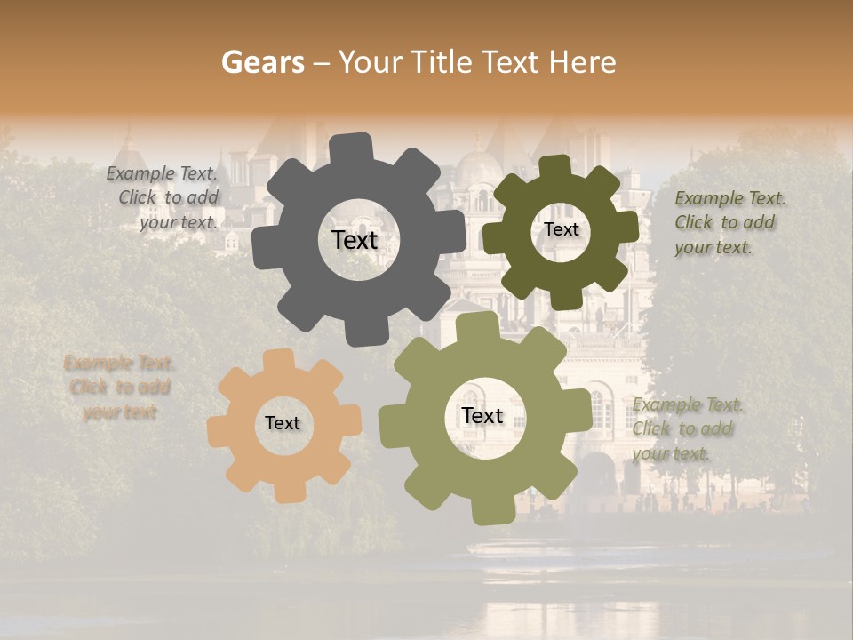 Horse Guard Lake James PowerPoint Template