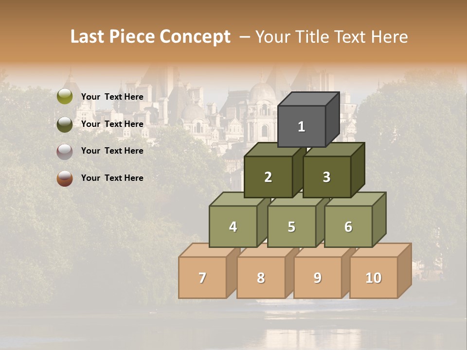 Horse Guard Lake James PowerPoint Template