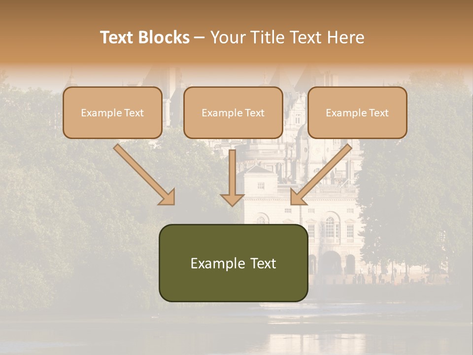 Horse Guard Lake James PowerPoint Template