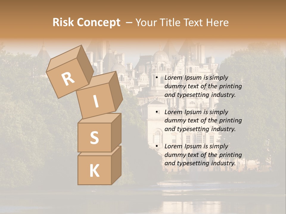 Horse Guard Lake James PowerPoint Template