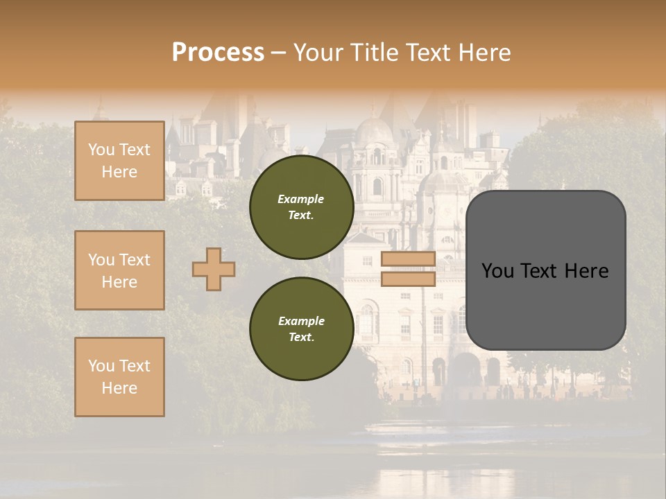 Horse Guard Lake James PowerPoint Template