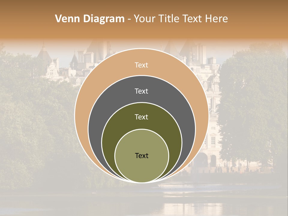 Horse Guard Lake James PowerPoint Template
