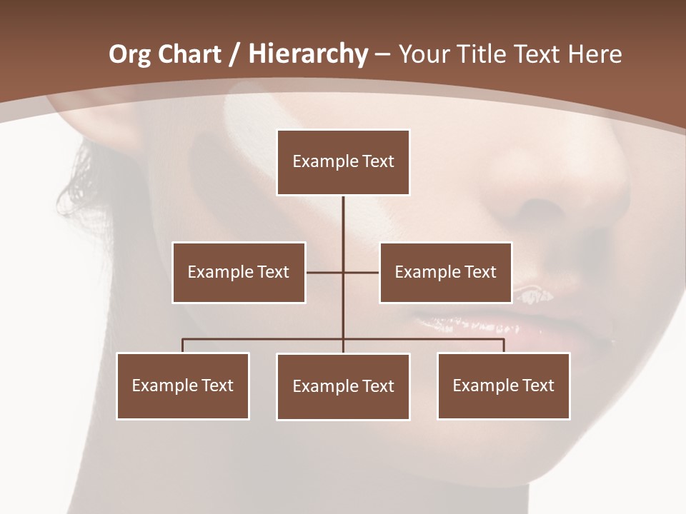 Beautiful White Female PowerPoint Template