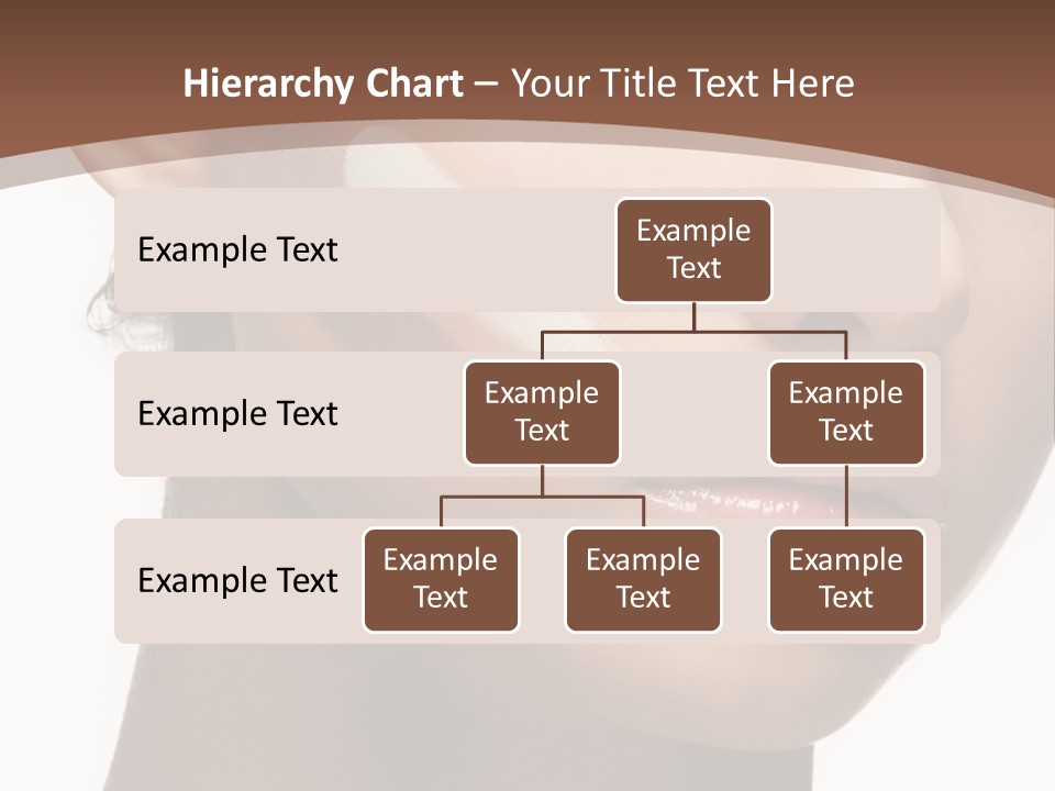 Beautiful White Female PowerPoint Template