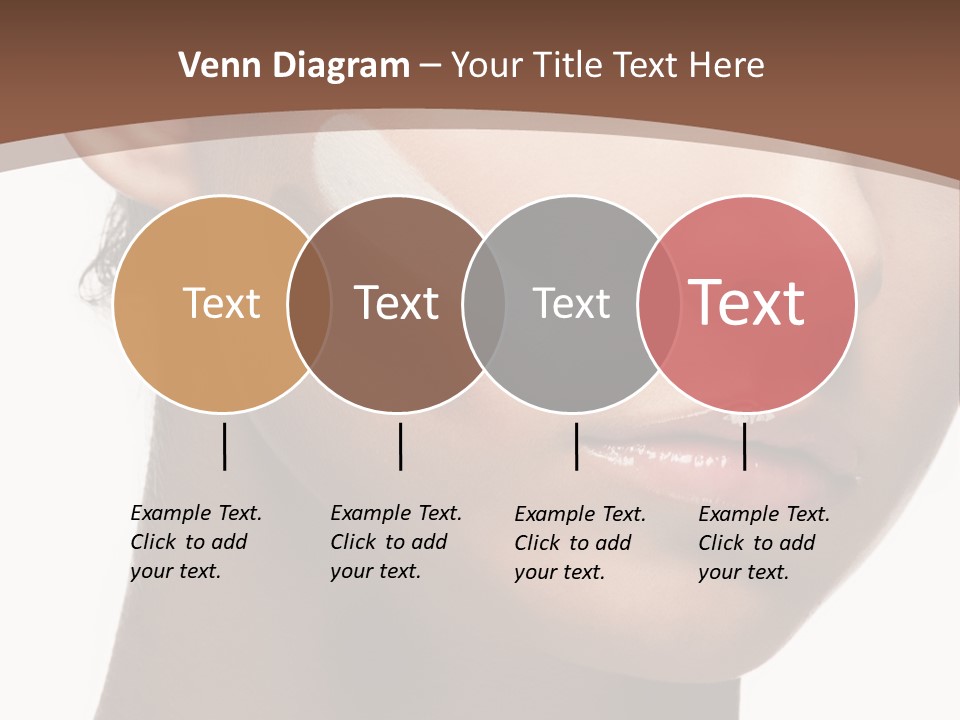 Beautiful White Female PowerPoint Template