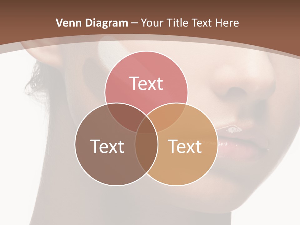 Beautiful White Female PowerPoint Template
